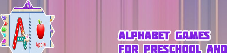 Alphabet games for preschoolers