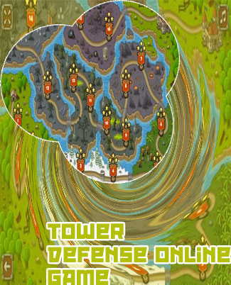 Online tower defense